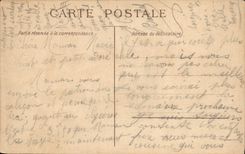 CPA Publicite Chaussures Cotte Rue Fontange Marseille Enfant Chiens Chien