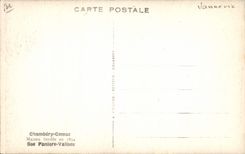 CPA Publicite Chambery Comoz Paniers Valises