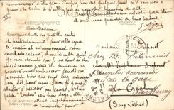 CPA Fantaisie Femme Illustrateur Agneau