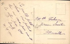 Postal Fantasia Pájaros Ilustrador