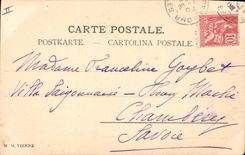 Postal Fantasia Mujer Ilustrador Niño