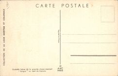 Vintage Postcard Illustrator Haffner Boat Latin Schooner