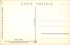 CPA Illustrateur Haffner Bateau Vent arriere Grand voile et spinmaker