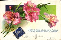 CPA Fantaisie Fleurs 