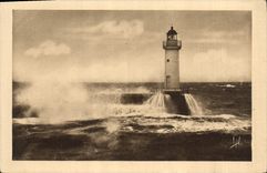 CPA Phare Cote bretonne
