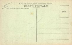 Postal PHARE Saint Nazaire Noticia entrada antes del PORT Barco