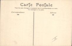 Vintage Postcard Antibes Headlight the Mole Sinning