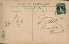 Vintage Postcard This New Headlight of the Hill