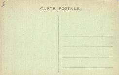 Vintage Postcard Headlight of the Cape Arcachon Tag