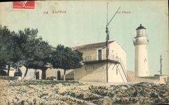 CPA Phare Antibes