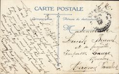 CPA Militaria Artillerie belge La garde