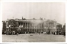 Modern Postcard Militaria Release of Paris machine-gunned crowd Ministry for the Navy