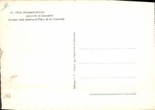 Modern Postcard Militaria Char German Places Harmony Paris Tabk