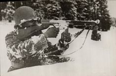 Modern Postcard Militaria Of His has Belfort Patrouille of Senegalese in the Vosges