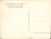 Modern Postcard Militaria the general Bradley and general Koenig in front of the tomb of the unknown soldier