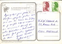 Modern Postcard Militaria Unloading in Normandy Unloading of troops allied on the Dimension Norman