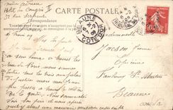Postal Reloj París Tribunal de justicia Grande reloj tallado por Germano Pisón