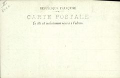 Postal Reloj Beauvais Catedral