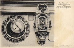 CPA Horloge Bern Cadran et mecanisme de la Tour de l'Horloge