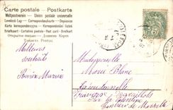 CPA Fantaisie Fleurs Enfant