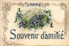 CPA Fantaisie Fleurs Colombes