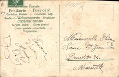 CPA Fantaisie Fleurs Enfants Muguet