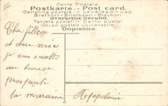 CPA Fantaisie Fleurs Enfant Trefles