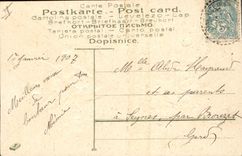 CPA Fantaisie Fleurs Muguet