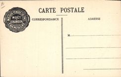 CPA Champagne Moet & Chandon Fabrication des muselets