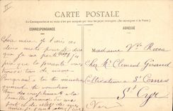 Postal Champaña la cremallera