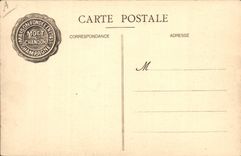 Postal Champaña Moet & Chandon Puesta de los vinos en botellas