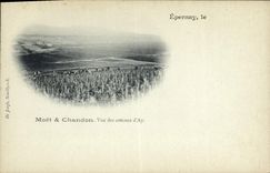 CPA Champagne Moet & Chandon Vue des coteaux d'Ay Epernay