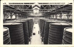 Postal Bodegas Byrrh Thuir Seis guardadas de cubas