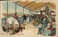 CPA Publicite Exposition universelle de 1900 Le Mareorama 