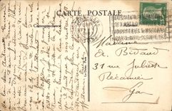 CPA Publicite Mary Carr Maman Policier Police