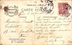 CPA Publicite Chaussures Raoul Japon Dames a leur toilette