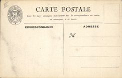 Vintage Postcard Boat Haffner Illustrator the fleet of Tourville