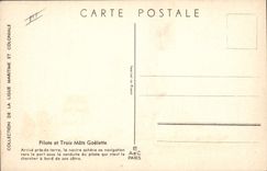 CPA Bateau Illustrateur Haffner Pilote et trois mats goelette