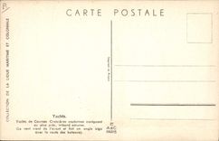 Vintage Postcard Boat Illustrator Haffner Racing yachts