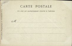 Postal PHARE Antibes Vapor que entra al puerto Barco