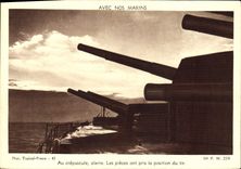 CPA Militaria Avec nos marins 