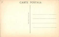 Postal Reloj Beauvais la catedral Interior el viejo reloj y la estatua del cardenal Forbin Janson