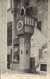 Vintage Postcard Interior Beauvais Clock of the cathedral Clock of 14th