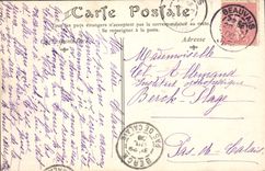 Vintage Postcard Interior Beauvais Clock of the cathedral Clock of 14th