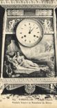 Vintage Postcard Horloge Versailles Grand Trianon Pendule Worsens out of porcelain of Separate