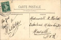 Postal Carnaval Aix en Provence el Corso Gemelo y prismáticos y su primer opinión sobre la repoblación