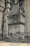 Vintage Postcard Clock Cathedral Rebirth of Chartres