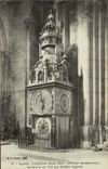 Vintage Postcard Cathedral astronomical Clock St Jean Lyon