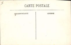 Vintage Postcard Clock Feurs Jacquemard