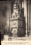 CPA Horloge astronomique Lyon Cathedrale St Jean 
